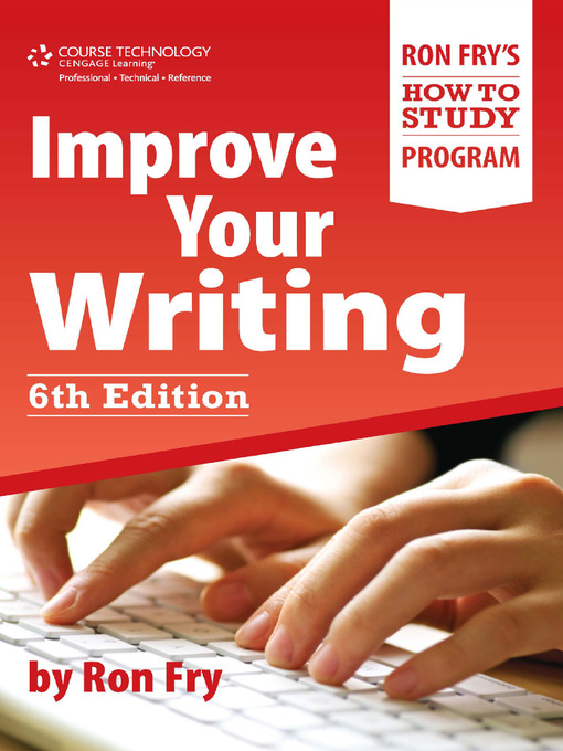 Title details for Improve Your Writing by Ron Fry - Wait list